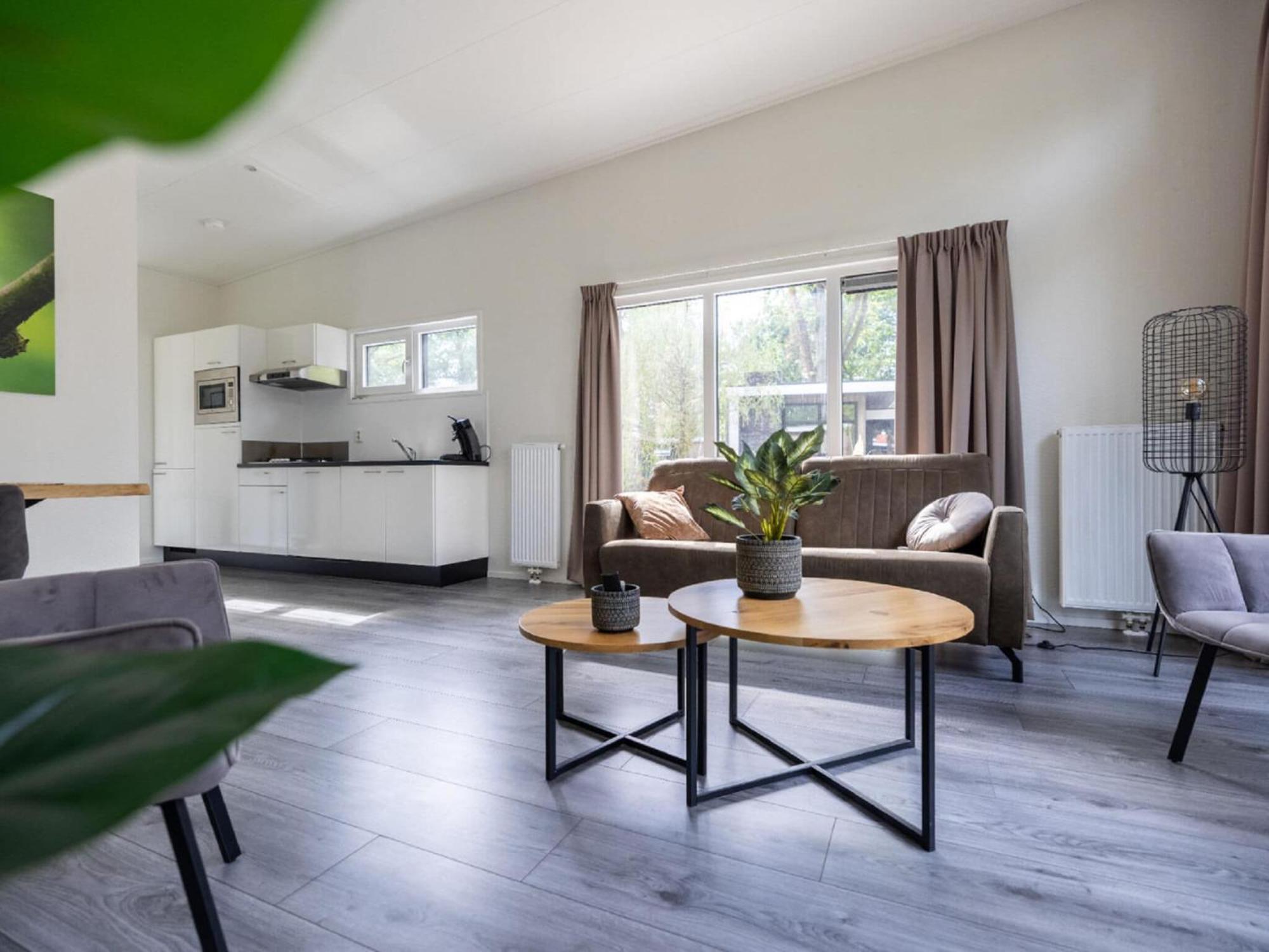 Comfortable Chalet With Combination Microwave Near The Veluwe Hoenderloo Luaran gambar