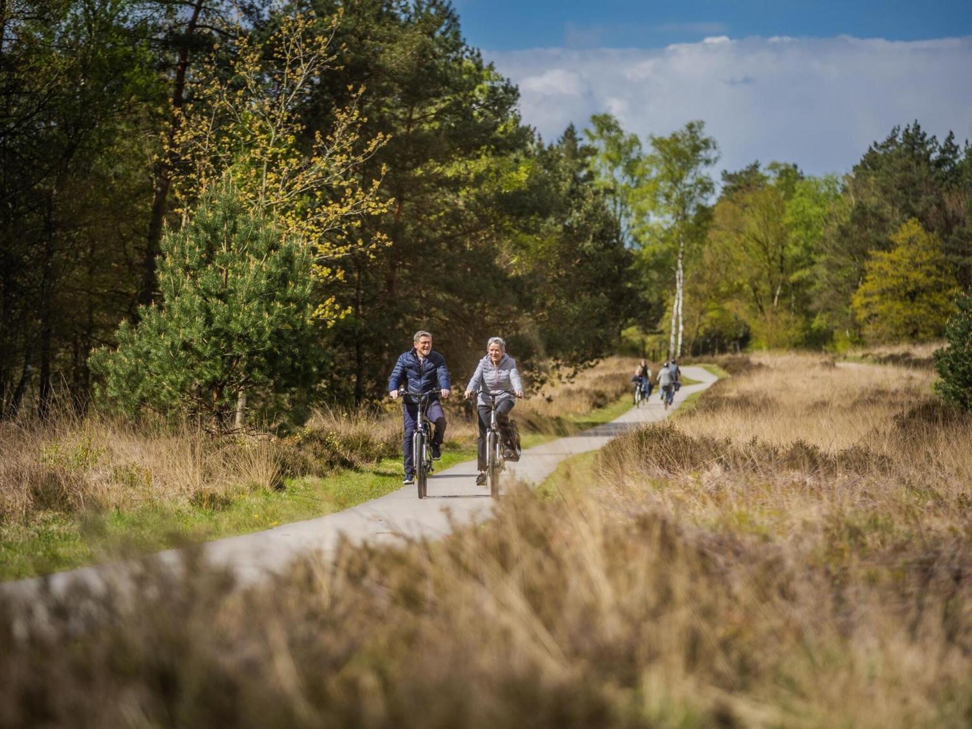 Comfortable Chalet With Combination Microwave Near The Veluwe Hoenderloo Luaran gambar